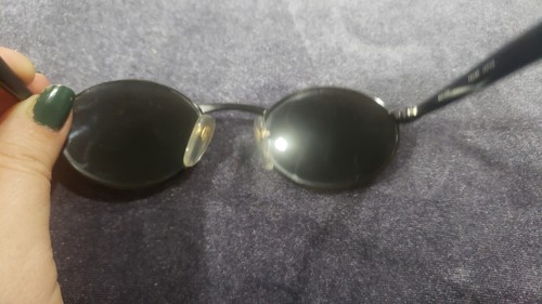 Vintage Revo 962 010 NEU braune Gläser Sonnenbrille mit Lederband BURBERRY ETUI - Bild 2 von 6