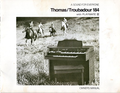Thomas Troubadour 184 Orgelhandbuch, Band 1 bis 5 Farben-Glo Plus Musikbücher + - Bild 2 von 12