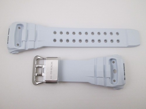 Genuine G-Shock Gulfmaster GWN-Q1000 GWNQ1000 white resin watch band & bezel set - Picture 2 of 9