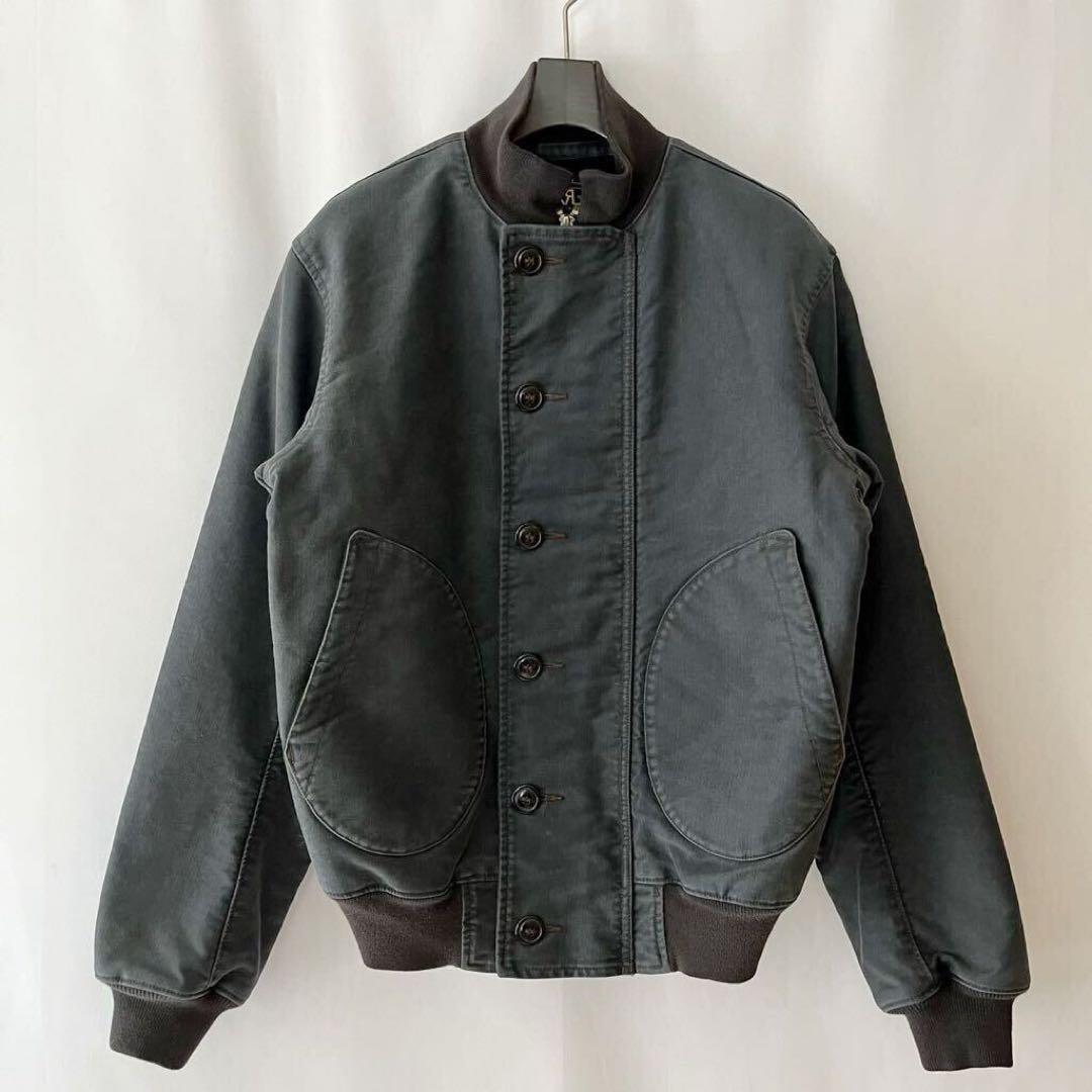 波*様 RRLミリタリージャケット サイズ M RRL ダブルアールエル Ralph Lauren ラルフローレン CAMO COTTON