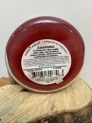 Yankee Candle Warm Spices 1172966 14.5 oz Jar Candle - Picture 4 of 4