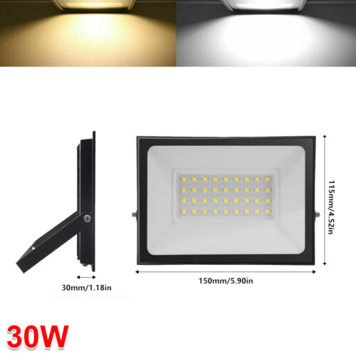 10W-300W Outdoor LED Flood Light Security Light 220V-240V Spotlight Waterproof - Picture 14 of 19