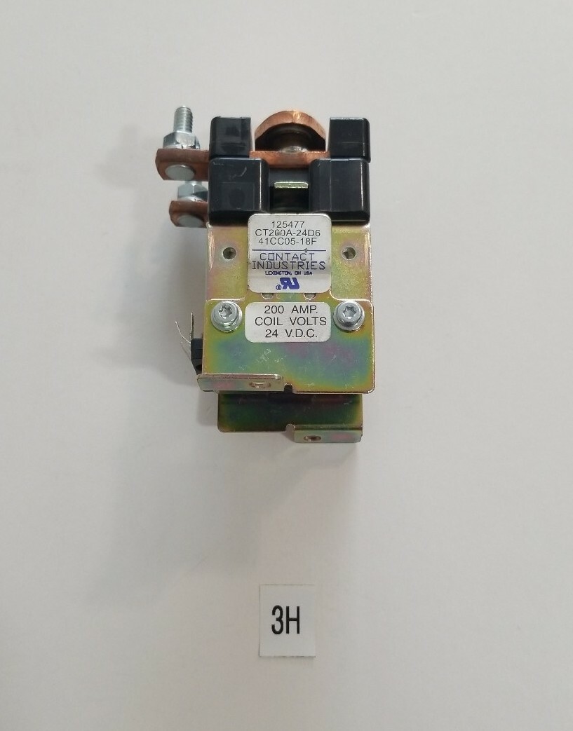 *NEW NO BOX* Crown Electric 125477 Fork Lift Contact Relay 200A 24VDC + Warranty Wyprzedaż, tanio