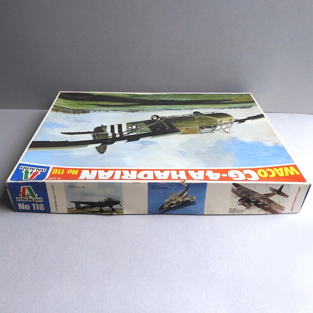 ITALERI 1/72 WACO CG-4A HADRIAN AIRPLANE MODEL KIT No.118 | eBay