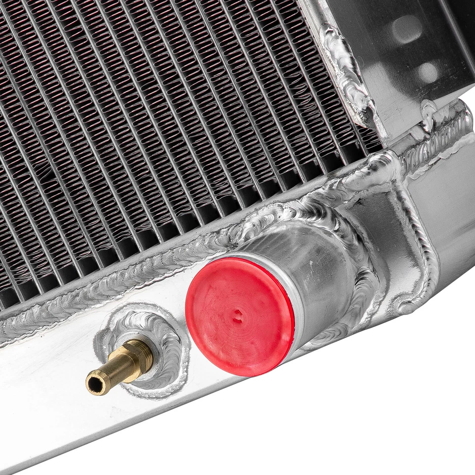 Radiador de aluminio de 3 filas para Chevrolet Impala Bel Air Biscayne 1958 3,8 4,6 L 5,7 L Foto 4 de 4