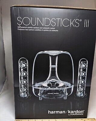 Harman Kardon SoundSticks Wired Speaker System Desktop Harman Kardon SoundSticks Wired Speaker System Desktop