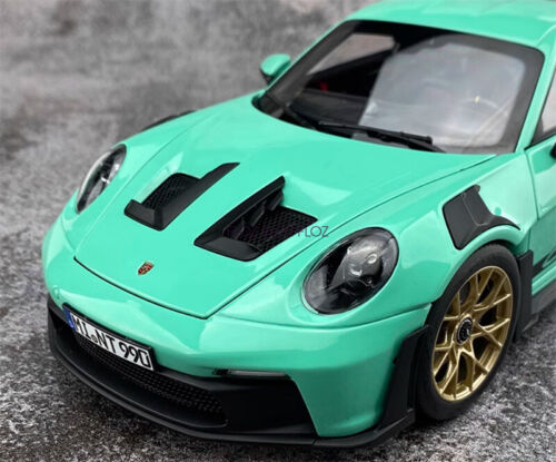 1:18 for NOREV for Porsche for 911 for 992 for GT3 for RS Green gold wheel hub - Picture 8 of 12