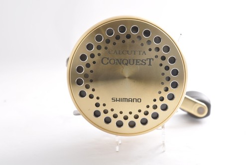 Shimano 03 Calcutta Conquest 401 Left Baitcasting Reel Exc+5 From Japan VTR 2 - Picture 8 of 15