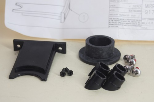 MIRROR BACK SCREW & CAP KIT 917-SERIES MIRROR HEAD SCR7034 - Picture 3 of 4