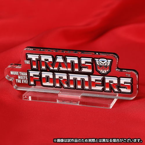 TRANSFORMERS LOGO ACRYLIC STAND CYBERTRON DESTROY EMBLEM BEAST WARS 2010 - Picture 7 of 17