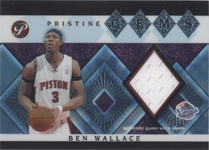 2003-04 Topps Pristine - Ben Wallace #GEM-BW - 1 of 2