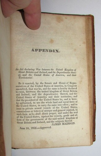 THOMPSON, David. History of the Late War, Between Great Britain and ... 1832. - Imagen 4 de 4