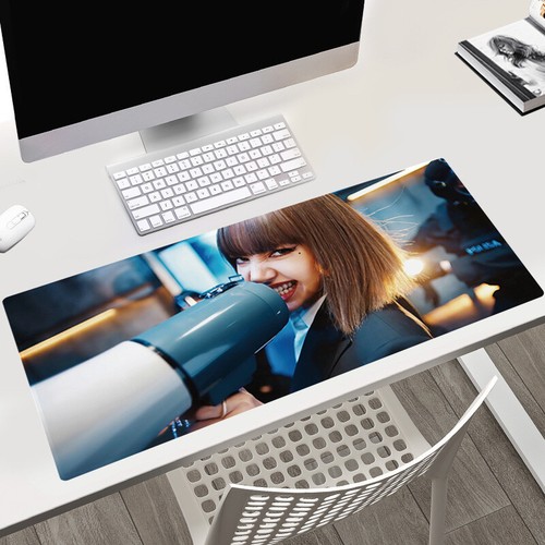 Celebrity Peripheral Blackpink Lisa Jin Zhini Jin Zhixiu Mouse Pad 40x90CM - Afbeelding 18 van 28