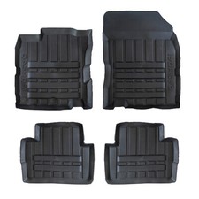 NISSAN QASHQAI dal 2014 al 2020 Set da 4 Tappetini in gomma ORIGINALI con logo