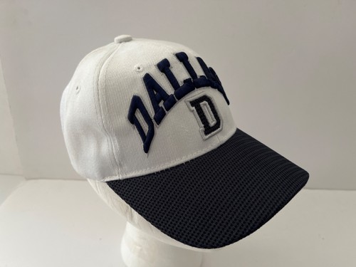 Dallas Navy Silver & White Embroidered Kids Youth Adjustable Hat Cap Brand New - Picture 2 of 7