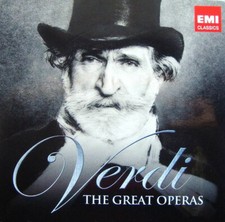 EMI 35-CD 4-16745-2-9 Verdi The Great Operas, Muti, Serafin, Karajan+ 2013 UK SS