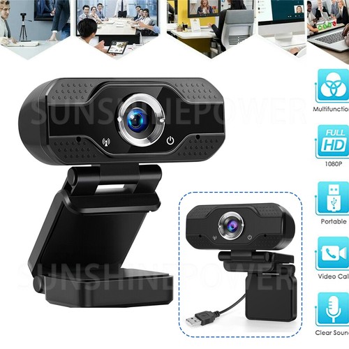 Cámara web 1080P Full HD USB para PC de escritorio y computadora portátil cámara web con micrófono/FHD - Imagen 2 de 20