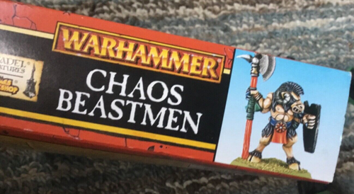 Chaos Beastmen - Warhammer Fantasy - OOP - 7 Figures ( originally 8 ) 1999 - Picture 6 of 12