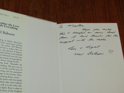 Remember the Love It Heals Everything book Mel Baleson HC DJ signed - Picture 3 of 5