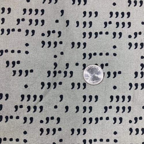 Moda Comma Zen Chic Design Made in Japan 1 7/8yard 100% cotton to quilt or sew - Picture 8 of 9