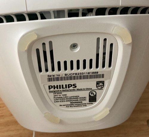 Philips HF3520 SmartSleep Wake-up Light Sunrise Clock with Adapter (Tested) - Picture 2 of 2