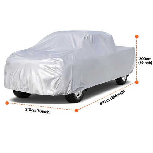 Pickup Truck Cover Outdoor Dust Universal For Ford F-250 Super Duty Crew Cab SB - Picture 11 of 13