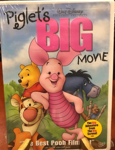 Walt Disney Pictures Presents Piglet's Big Movie (DVD, 2003) New Sealed - Imagen 5 de 24