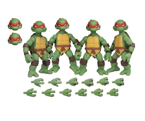 Mezco 5 Points Teenage Mutant Ninja Turtles TMNT Deluxe Figurenset NEU in Box - Bild 1 von 5
