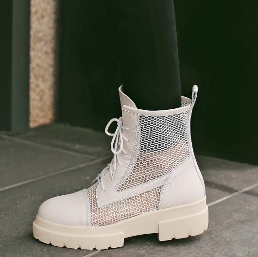 Mujeres Tacón Bajo Punta rojoonda Colors Sólidos Occident Botín Malla botas de Malla Botín de Moda 2019New 397e37 Mujeres Tacón Bajo Punta rojoonda Colors Sólidos Occident Botín Malla botas de Malla Botín de Moda 2019New 397e37