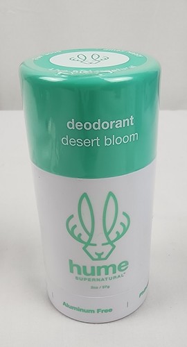 Hume Supernatural Roll On Aluminum Free Deodorant for Women & Men Desert Bloom