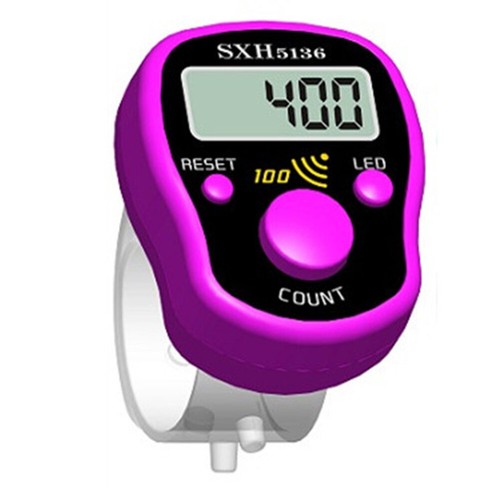 Mini Stitch Marker Row Finger Counter LCD Electronic Digital Display Hand Tally - Picture 11 of 24