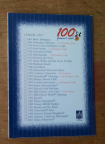 Disney 100 Years of Magic Collector Cards **You Choose** NEW - Picture 28 of 28