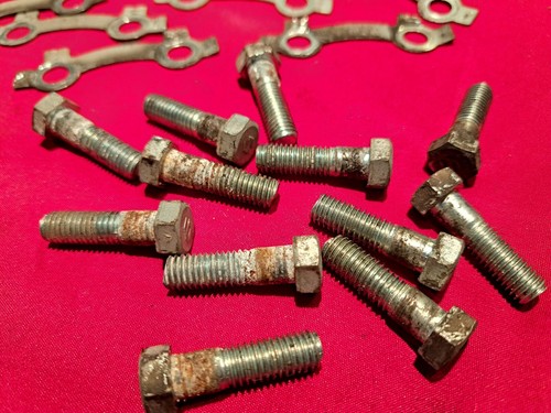 1979 Suzuki GS 750E GS750 750 Front Brake Disks Brakes HARDWARE Bolts OEM - Picture 2 of 7