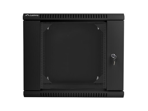 5901969403923 Lanberg WF02-6609-10B Rack 9U Wandmontiertes Regal Schwarz Lanberg - Bild 7 von 8