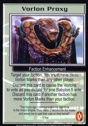 Babylon 5 CCG Individual Trading Cards - Picture 29 of 148