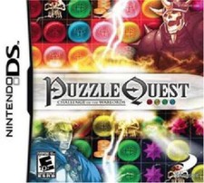 Puzzle Quest Challenge of the Warlords Nintendo DS Good Condition Cartridge