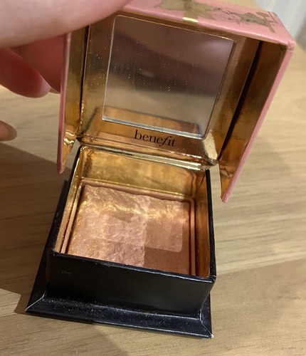 Benefit Gold Rush Warm Golden Nectar Blush 2.5g Blusher New In Box - Picture 2 of 4