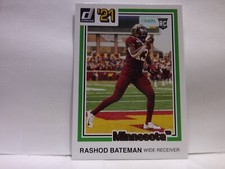 2021 Panini Chronicles Draft Picks Donruss Retro Orange Rashod Bateman Rookie RC