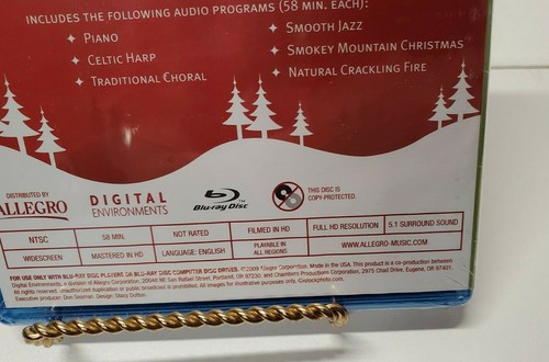 Christmas Fireplace (Blu-ray Disc, 2008) - Foto 7 di 9