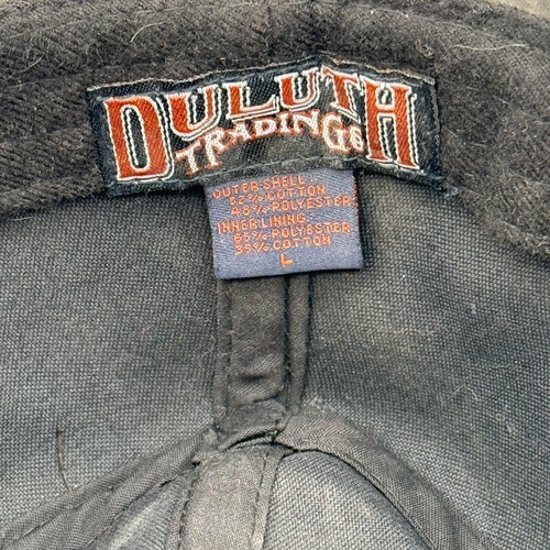 Cappello berretto Duluth Trading Co ecopelle stile Indiana Jones marrone taglia large 7 1/8 - Foto 9 di 9