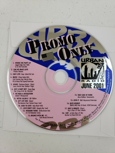 Promo Only Urban Radio June 2001 CD "Classics" Rare Mint Set DJ Service - Picture 3 of 4