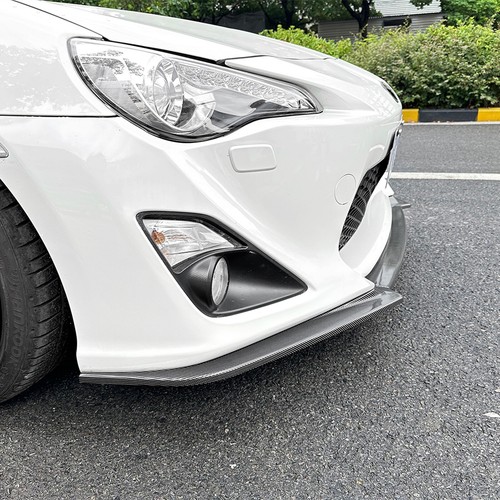 Front Bumper Spoiler Splitter Lip For Toyota 86 GT86 FT86 Scion FR-S 2012-2016 - Picture 8 of 9