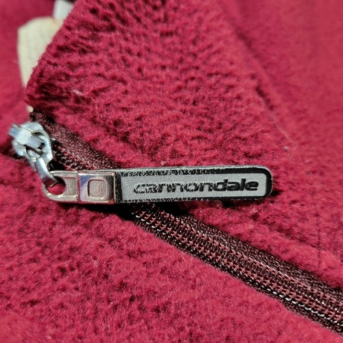 Cannondale Fleecepullover Kinder Medium rot Radfahren Bike Outdoor 1/4 Zip Pullover - Bild 12 von 20