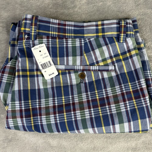 Brooks Brothers Bermuda Shorts Herren 40 blau kariert Sommer Outdoor neu mit Etikett - Bild 13 von 13