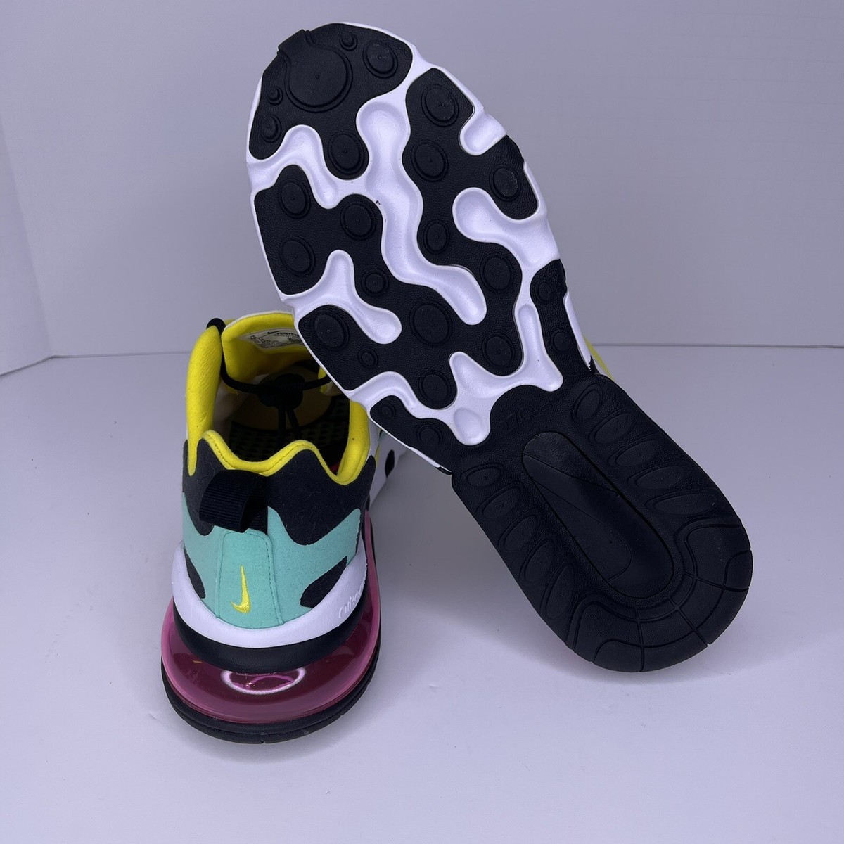 （'y'） New NIKE AIR MAX 270 REACT AO4971-101 'Geometric Abstract