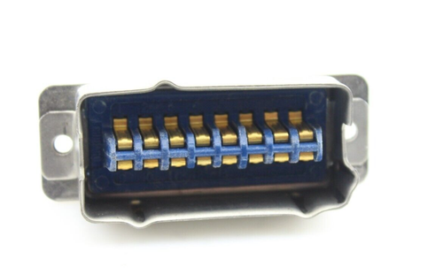 New Qty 1 NOS AMPHENOL 26-4101-16P Male 16 Pin Connector Made in USA - Picture 3 of 12