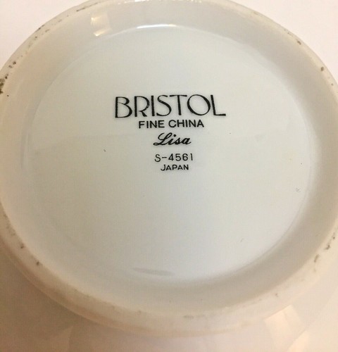 Bristol Fine China Lisa Made in Japan S-4561 Zuckerdose mit Deckel Floral - Bild 5 von 12