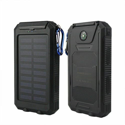 Cargador de batería solar de 100000 mAh banco de alimentación para iPhone iPad tabletas teléfonos inteligentes - Imagen 34 de 65