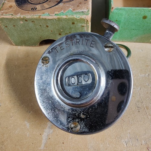 Rare 1940s Vintage Testrite German Mechanical Hand Piece Counter Germany - Bild 22 von 24