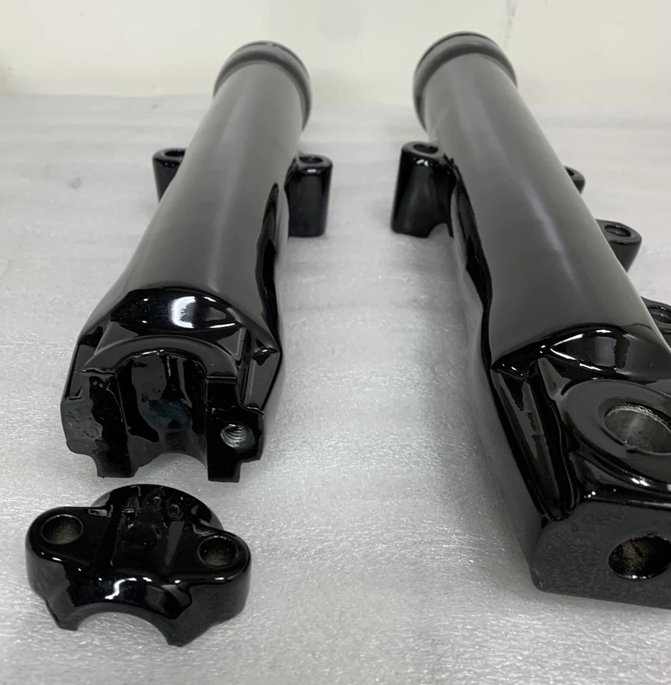 Harley G593 SOFTAIL FXDWG Wide Glide 2000 -06 BLACK Fork legs Slider EXCHANGE - Image 4 of 4